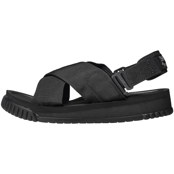 FIESTA BLACK RECYCLED PET AND RUBBER SANDALS FROM SHAKA