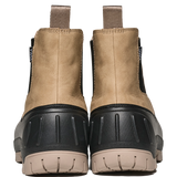 SWAMP CHELSEA MT TAUPE SYNTHETIC LEATHER AND RUBBER BOOTS FROM SHAKA