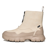 TREK ZIP BOOITE AT LINEN TAUPE SYNTHETIC LEATHER AND RUBBER BOOTS FROM SHAKA