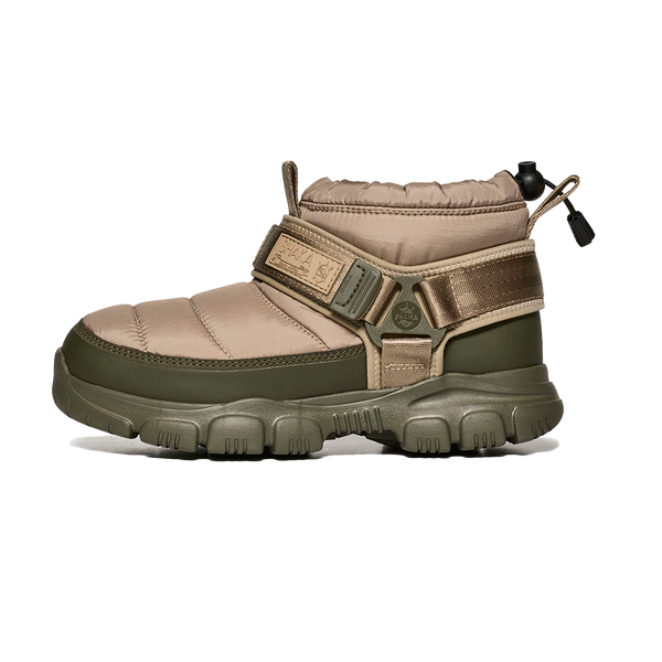 SNUG BOOTIE AT ARMY GREEN TAUPE POLYESTER AND RUBBER BOOTS FROM SHAKA