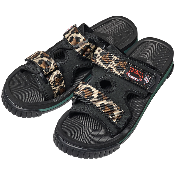 CHILLOUT LEOPARD POLYPROPYLENE AND RUBBER SLIPPERS FROM SHAKA