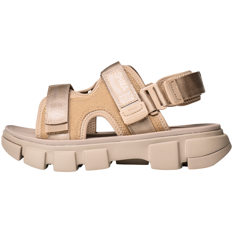 CHILLOUT SF TAUPE NYLON AND RUBBER SANDALS FROM SHAKA