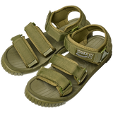 NEO BUNGY ARMY GREEN POLYPROPYLENE AND RUBBER SANDALS FROM SHAKA