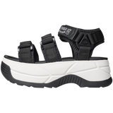 NEO BUNGY CHUNKY BLACK RECYCLED PET AND RUBBER SANDALS FROM SHAKA