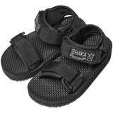 NEO BUNGY LITTLE BLACK RECYCLED PET AND RUBBER SANDALS FROM SHAKA