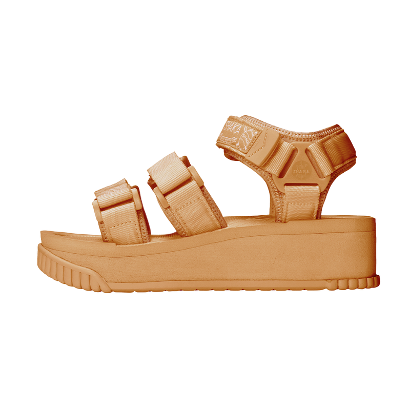 NEO BUNGY PLATFORM NUDIETAN POLYPROPYLENE AND RUBBER SANDALS FROM SHAKA